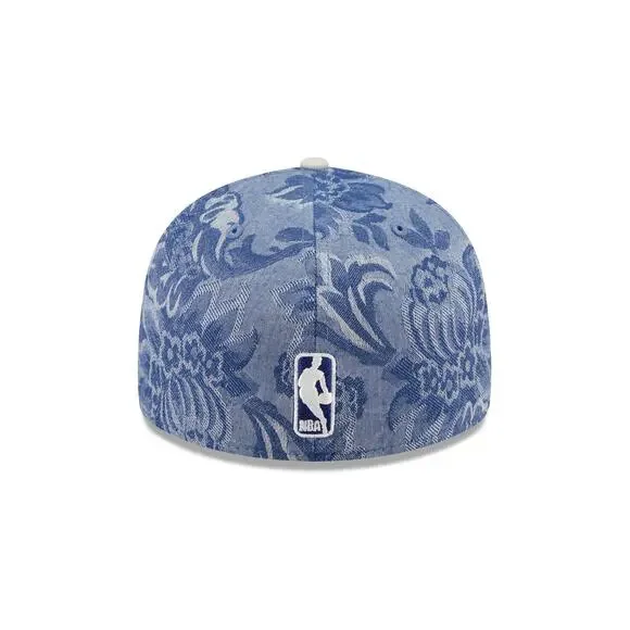 New Era Philadelphia 76ers Two-Tone Denim 59FIFTY Fitted Hat - Size 7 7/8